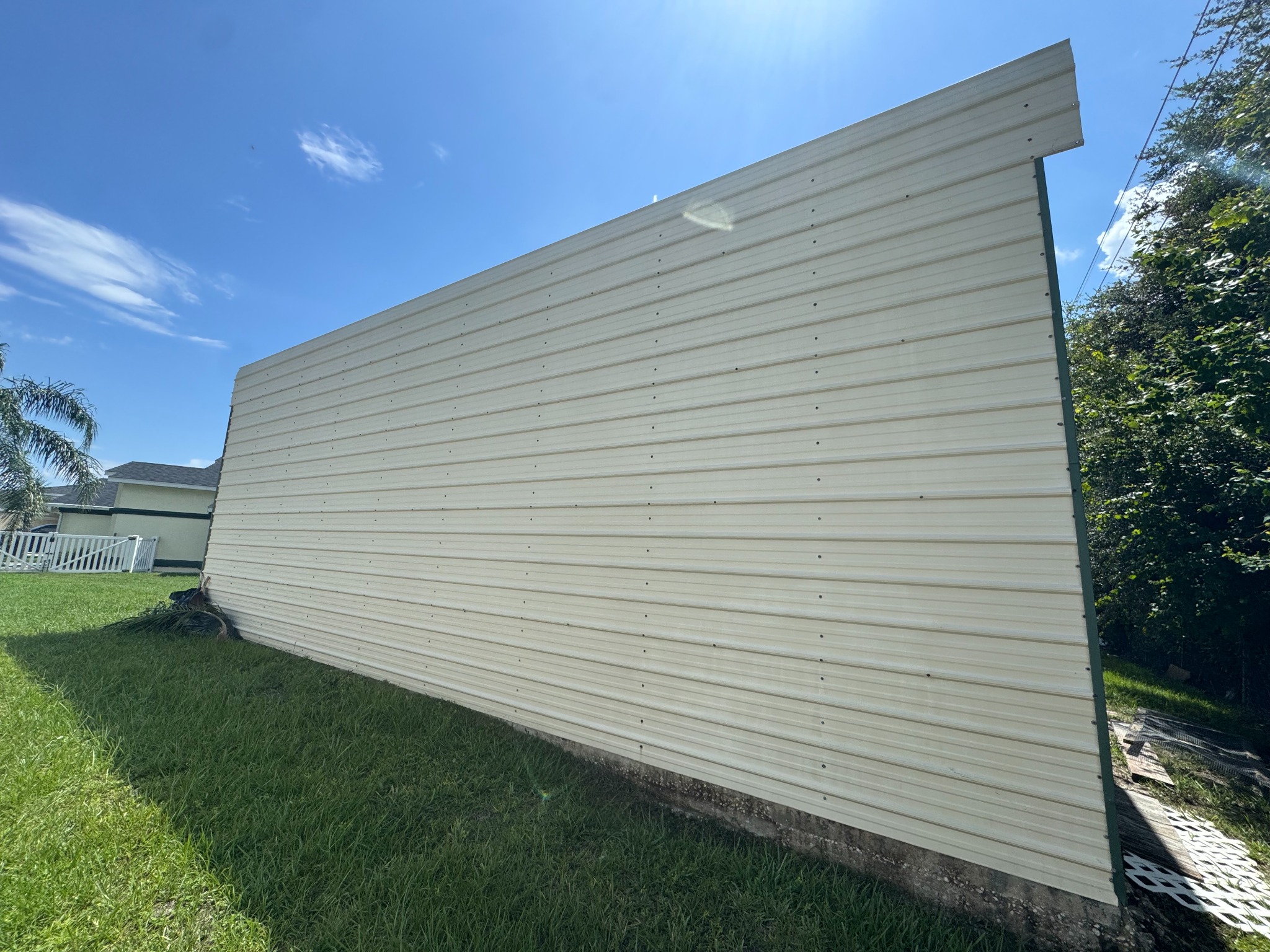 Shed Wash completed by ZM Property Solutions